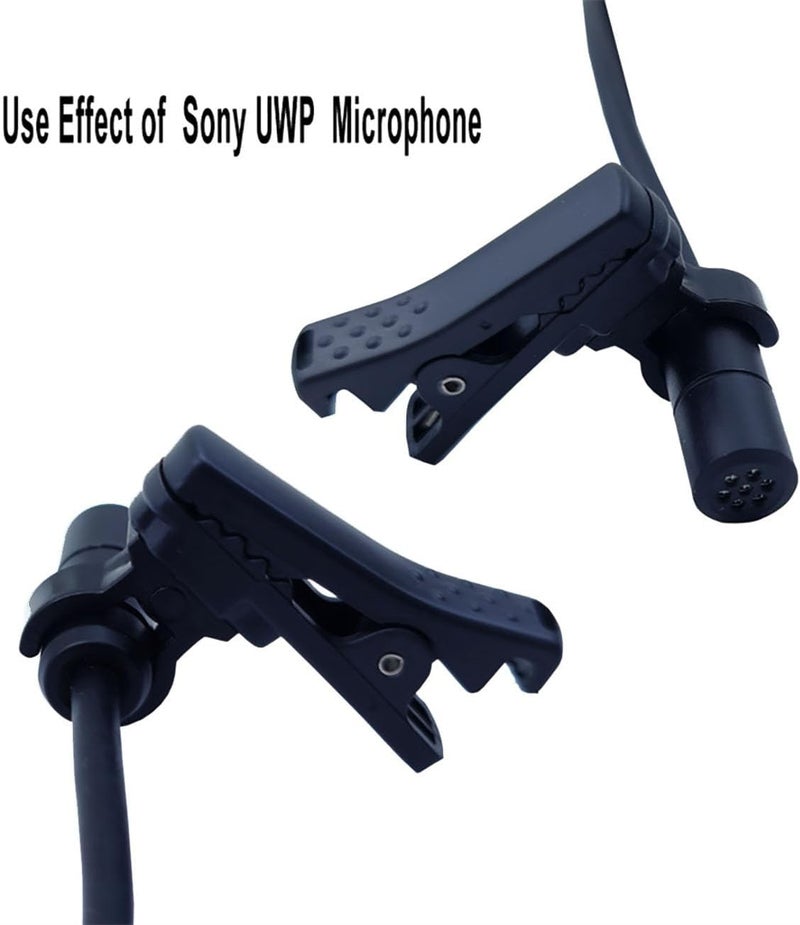 Amykite 2pc ABS Plastic Lavalier Microphone Tie Clip for S Ony UWP for Sennheiser for S aramonic for Shure for Boya Buckle Lavalier Mic Clip (6.5mm) - Image 3